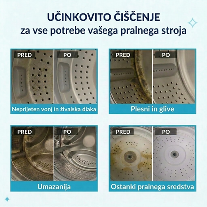 Profesionalni čistilec pralnega stroja – aktivni encimi`