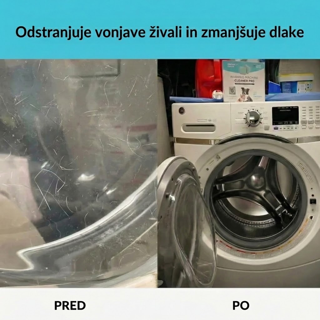 Profesionalni čistilec pralnega stroja – aktivni encimi`