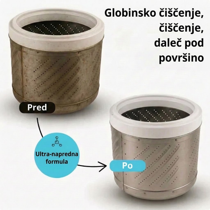 Profesionalni čistilec pralnega stroja – aktivni encimi`
